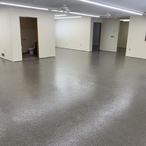 Commercial Epoxy Flooring for an RV Campground i